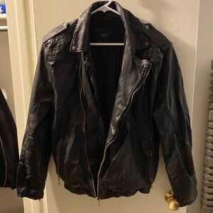Pepe Godot Leather Biker Jacket